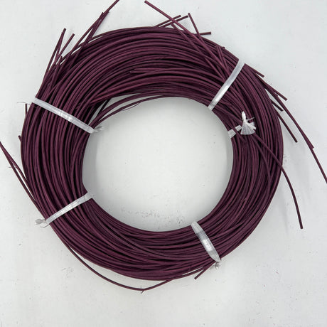 Mulberry - #3 Round - Dyed Reed (1/2 lb coil)