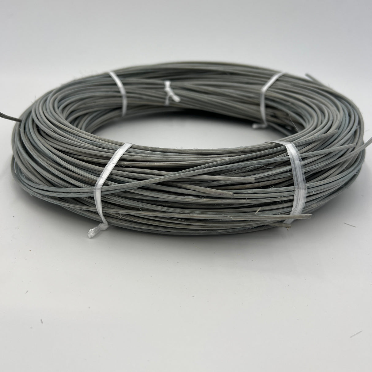 Antique Gray - #3 Round - Dyed Reed (1/2 lb coil)