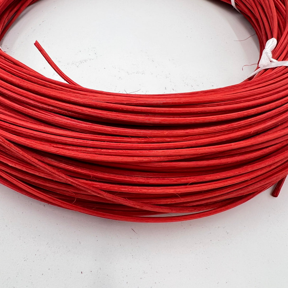 Tomato Red - #3 Round - Dyed Reed (1/2 lb coil)