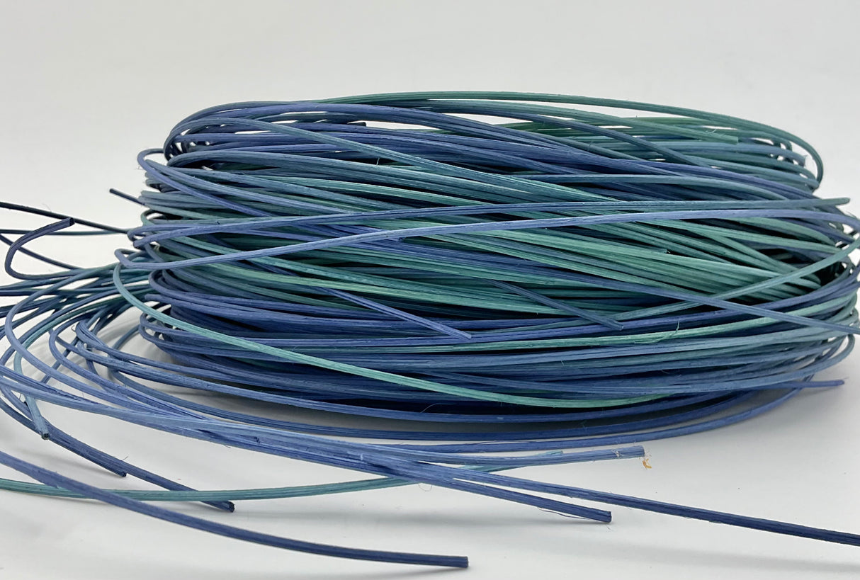 Mediterranean - #2 Round - Variegated/Space Dyed Dyed Reed (1/2 lb coil)
