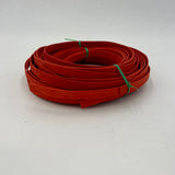 Paprika - 1/2" Flat - Dyed Reed (1/2 lb coil)