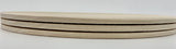 10" Round Double-Slotted Hardwood Base