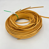 Beeswax - 1/4" Flat - Dyed Reed (1/2 lb coil)