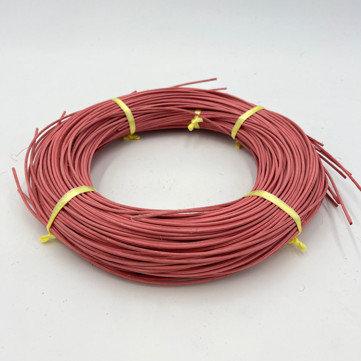 Dusty Rose - #3 Round - Dyed Reed (1/2 lb coil) – Basket Makers Supply