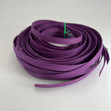 Lilac - 1/2" Flat - Dyed Reed (1/2 lb coil)