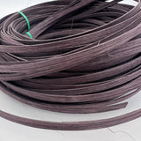 Dark Brown - 1/4" Flat - Dyed Reed (1/2 lb coil)