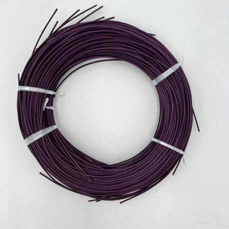 Plum - #3 Round - Dyed Reed (1/2 lb coil)