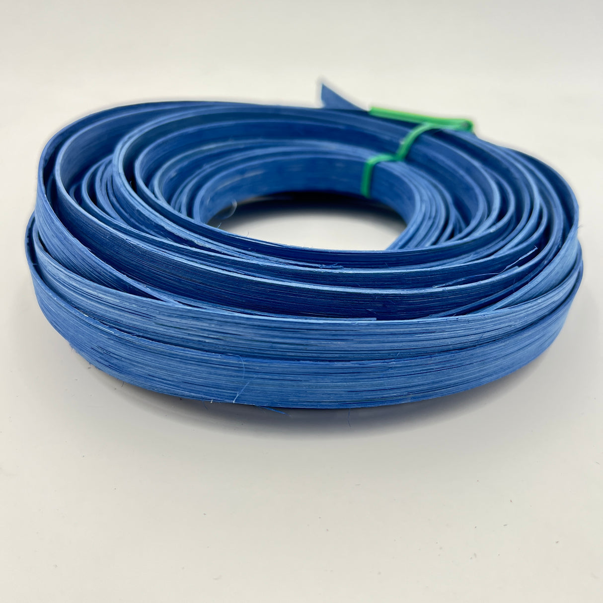 Royal Blue - 1/2" Flat - Dyed Reed (1/4 lb coil)