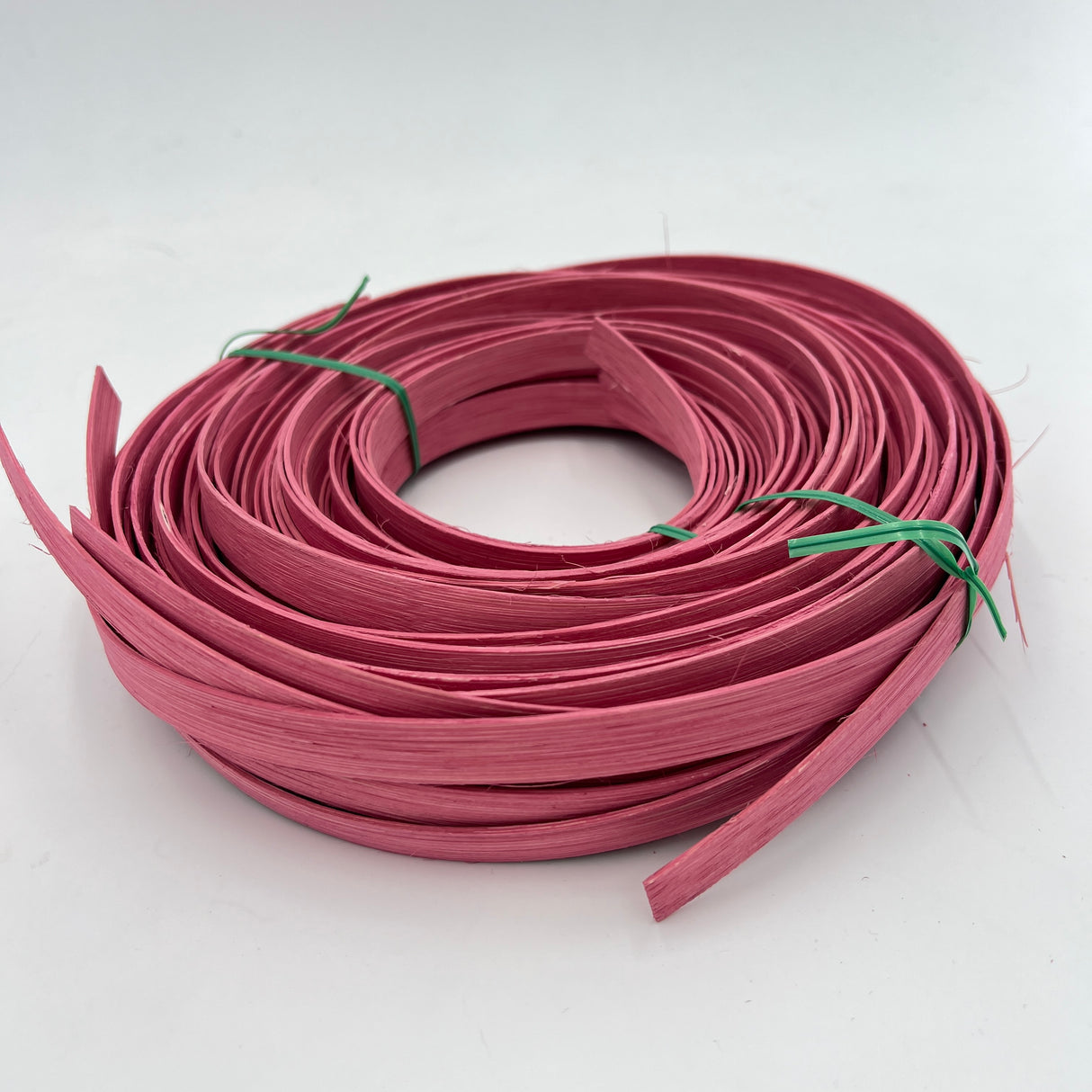 Dusty Rose - 1/2" Flat - Dyed Reed (1/2 lb coil)