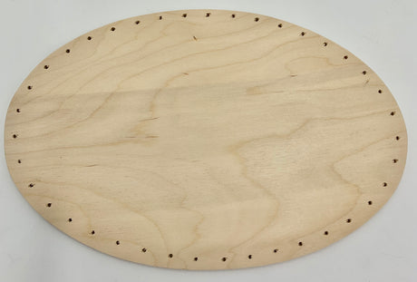 8" x 12" Oval Drilled Base with 39 Holes