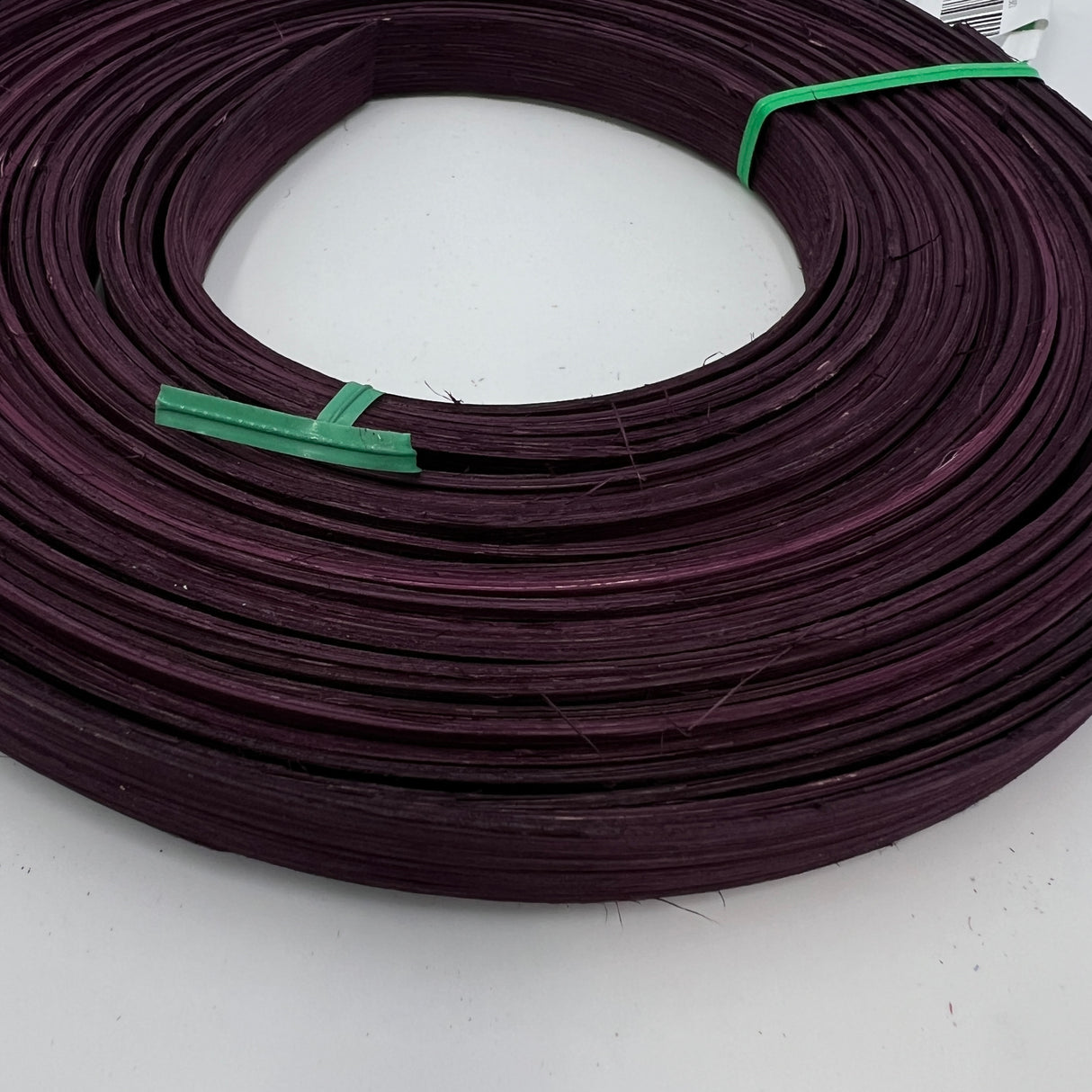 Mulberry - 1/2" Flat - Dyed Reed (1/4 lb coil)