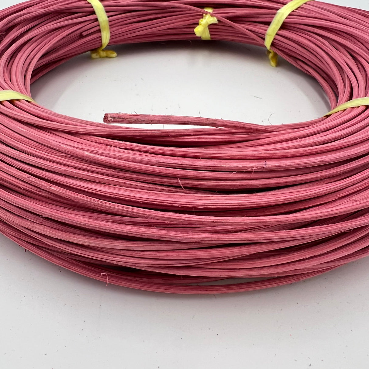 Dusty Rose - #3 Round - Dyed Reed (1/2 lb coil)