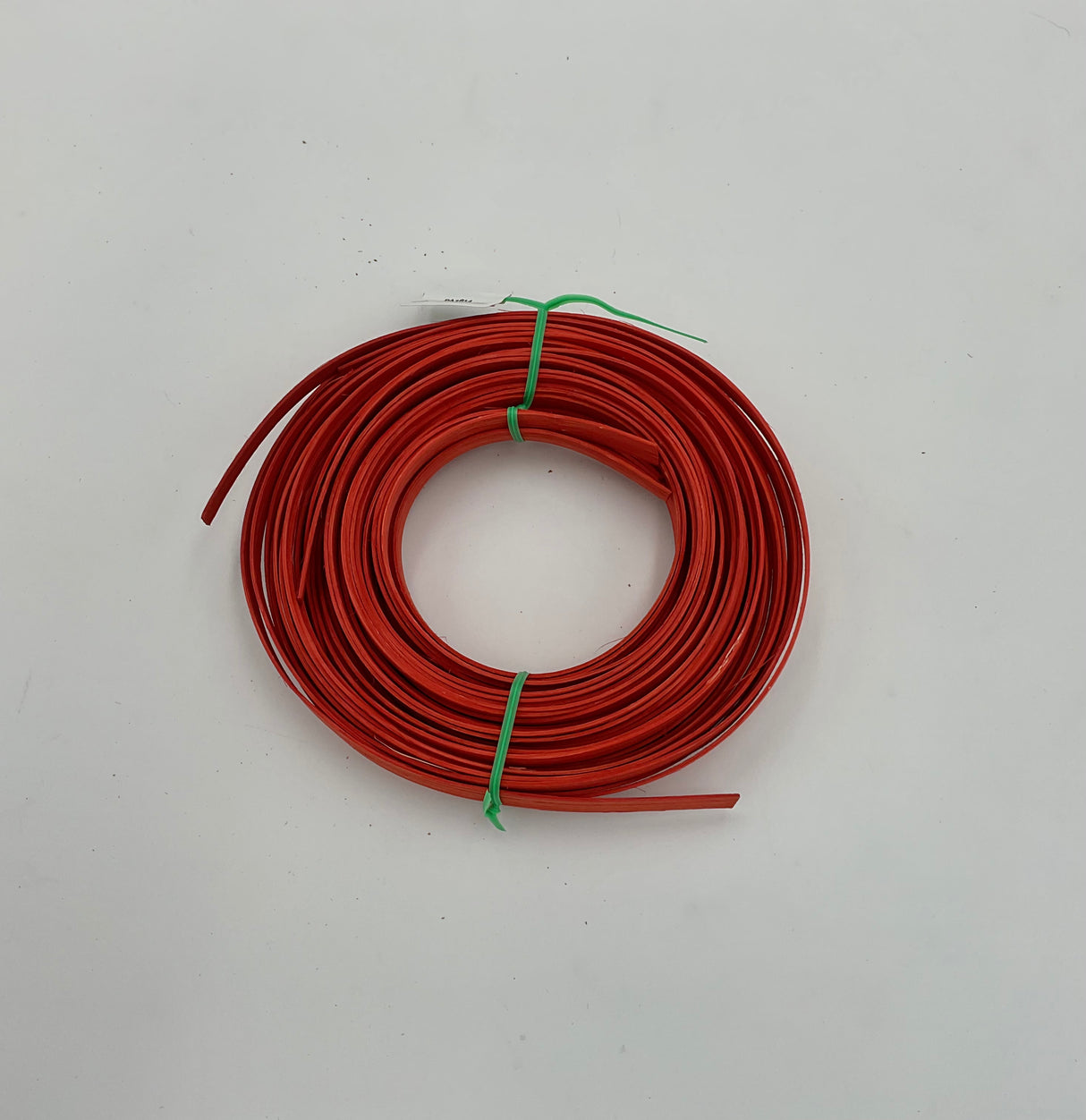 Paprika - 3/8" Flat - Dyed Reed (1/4 lb coil)
