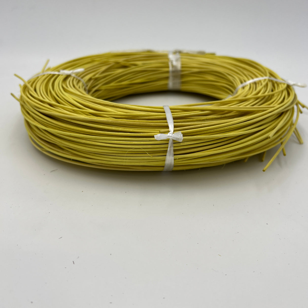 Lemon Yellow - #2 Round - Dyed Reed (1/2 lb coil)