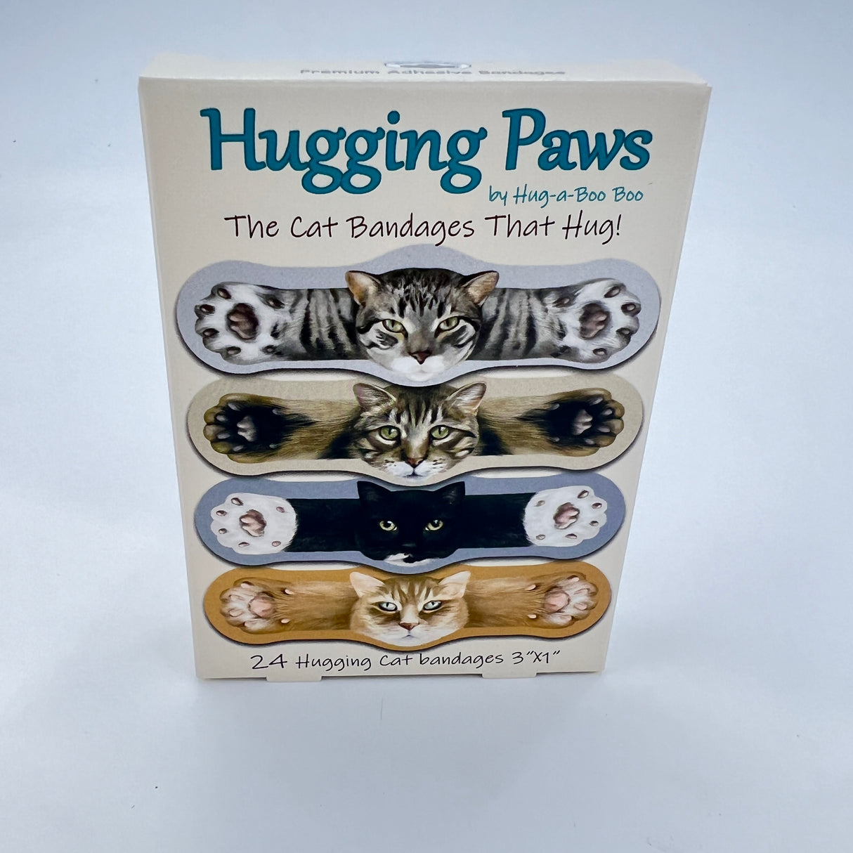 Cat hugs, Band-aids