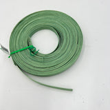 Sage Green - 1/2" Flat - Dyed Reed (1/4 lb coil)