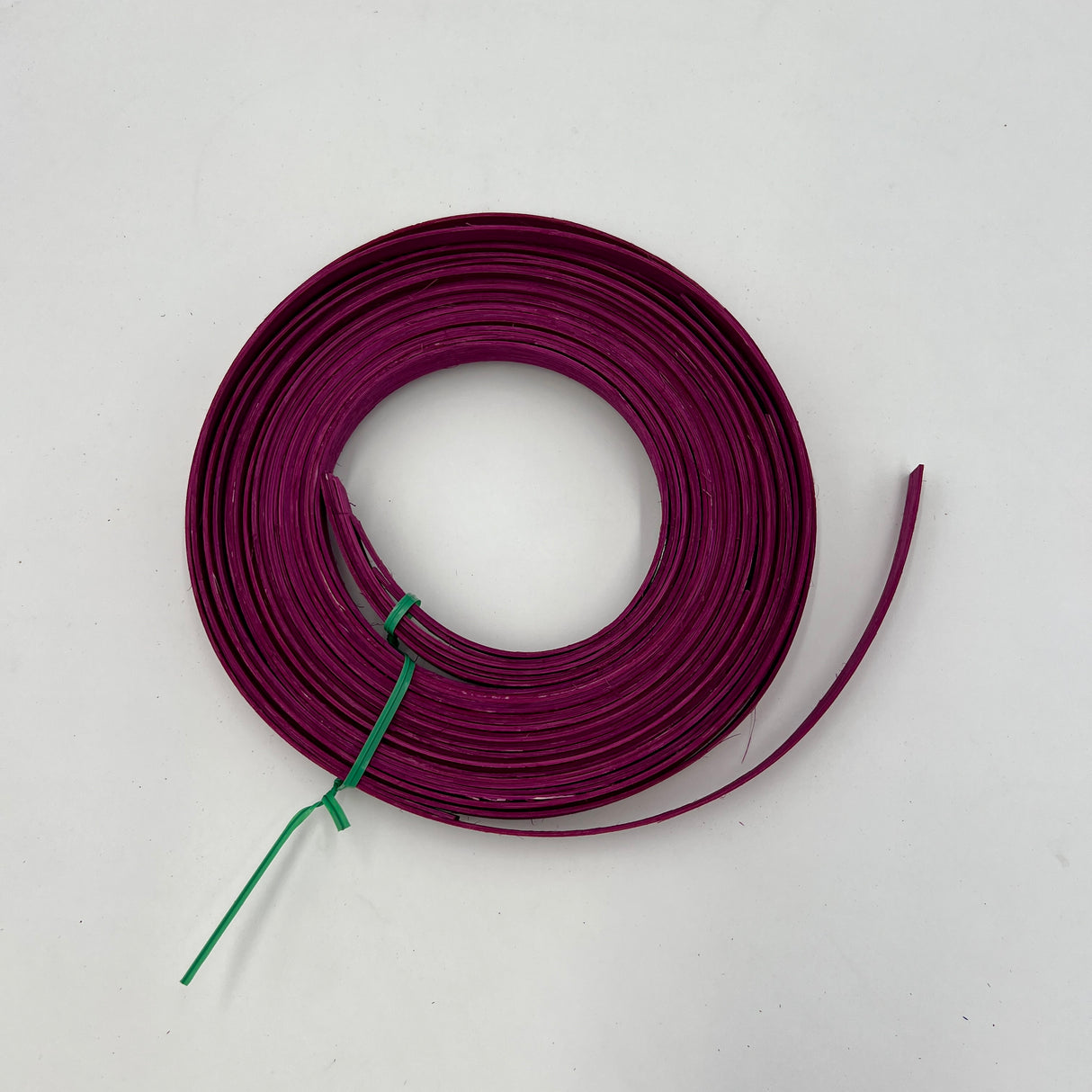 Violet - 1/2" Flat - Dyed Reed (1/4 lb coil)