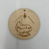 Wooden Disc Embellishment