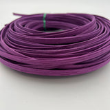 Orchid - 1/4" Flat - Dyed Reed (1/4 lb coil)