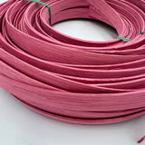 Dusty Rose - 1/2" Flat - Dyed Reed (1/2 lb coil)