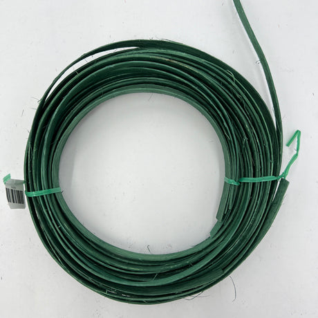 Jade Green - 1/2" Flat - Dyed Reed (1/4 lb coil)