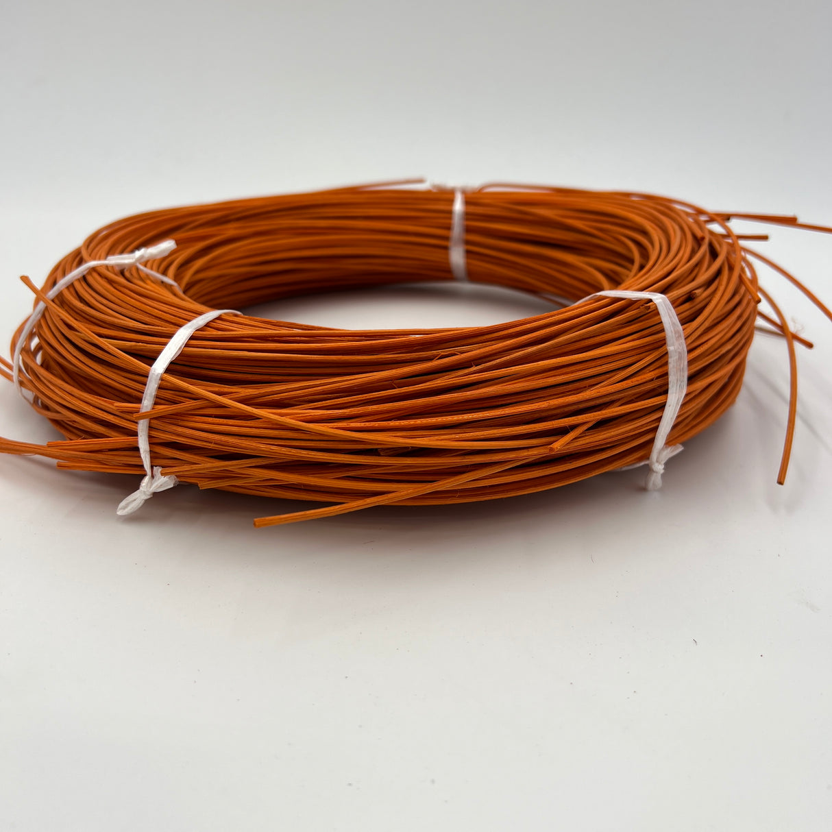 Sunshine Orange - #2 Round - Dyed Reed (1/2 lb coil)