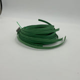 Kelly Green - 3/8" Flat - Dyed Reed (1/4 lb coil)