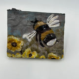 Zipper Pouch with Clips - Bumblebee