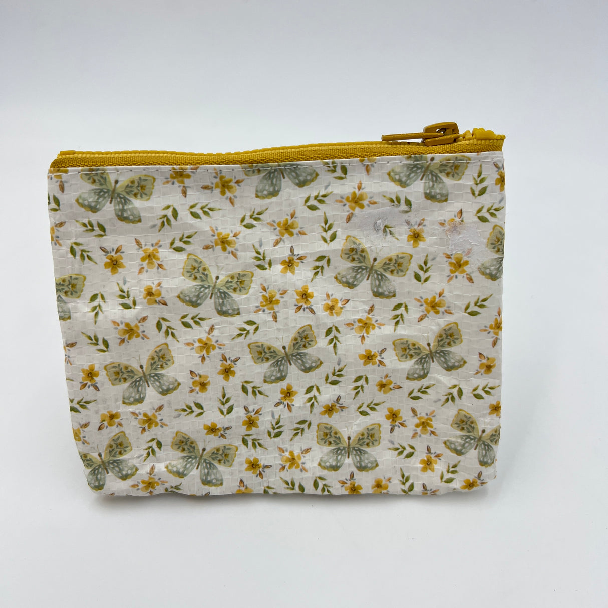 Zipper Pouch with Clips - Butterfly