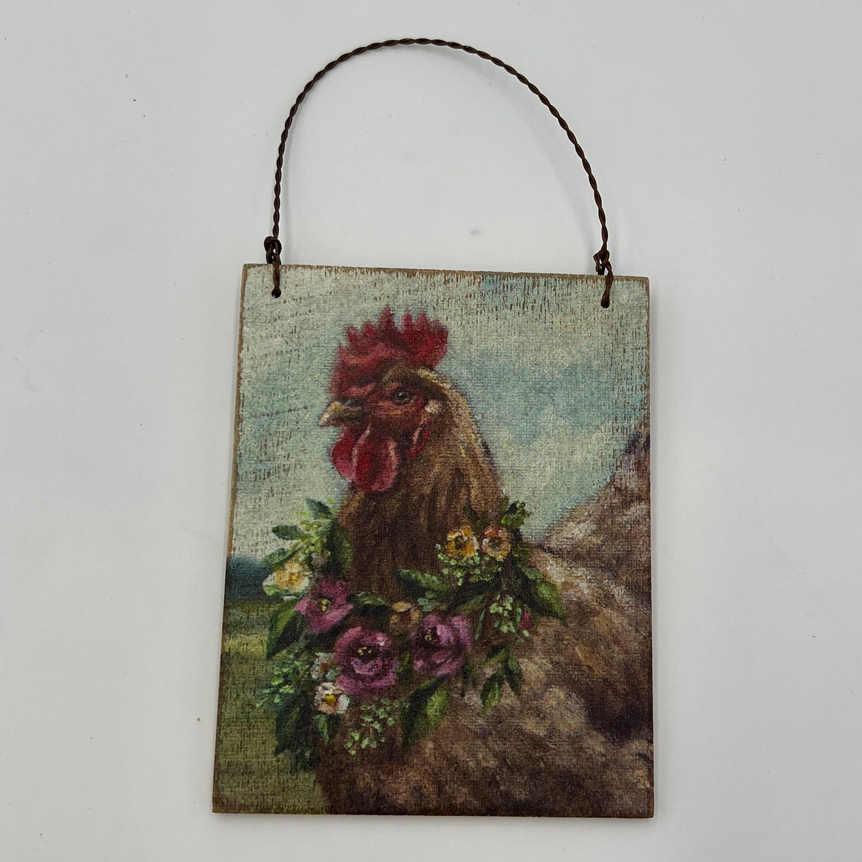 Floral Chicken Embellishment