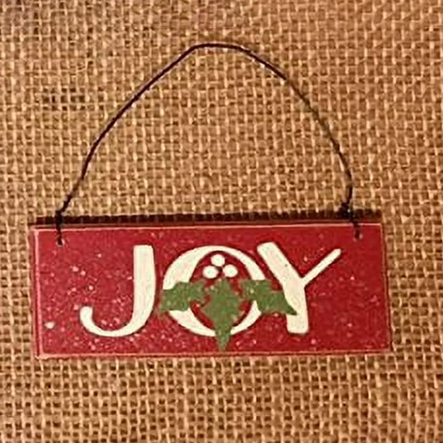 Joy Wooden Embellishment