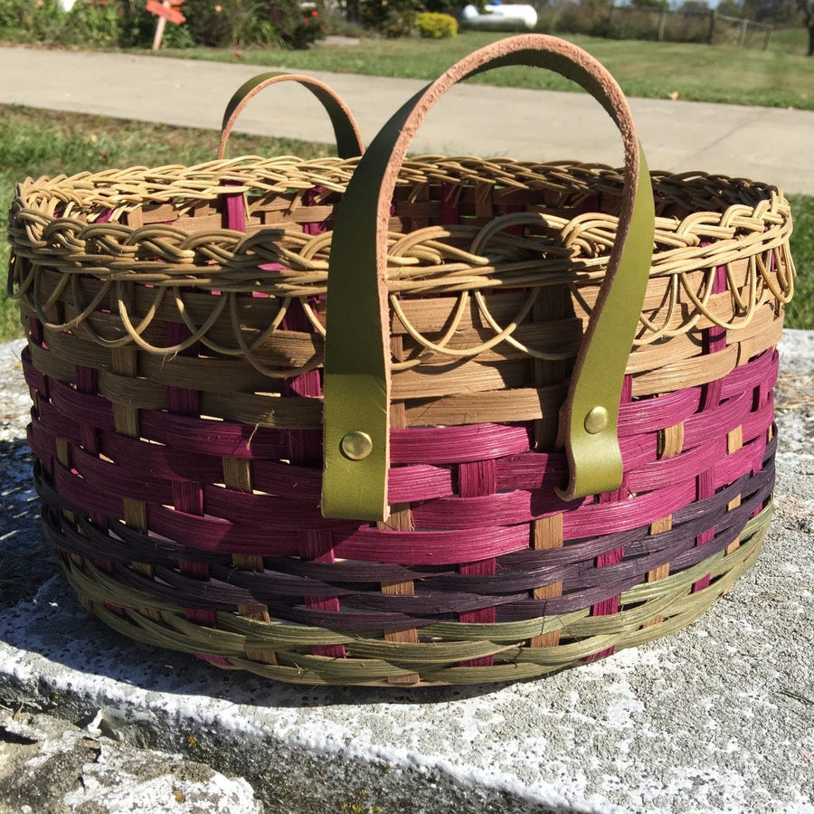 Leather-n-Lace Basket Pattern
