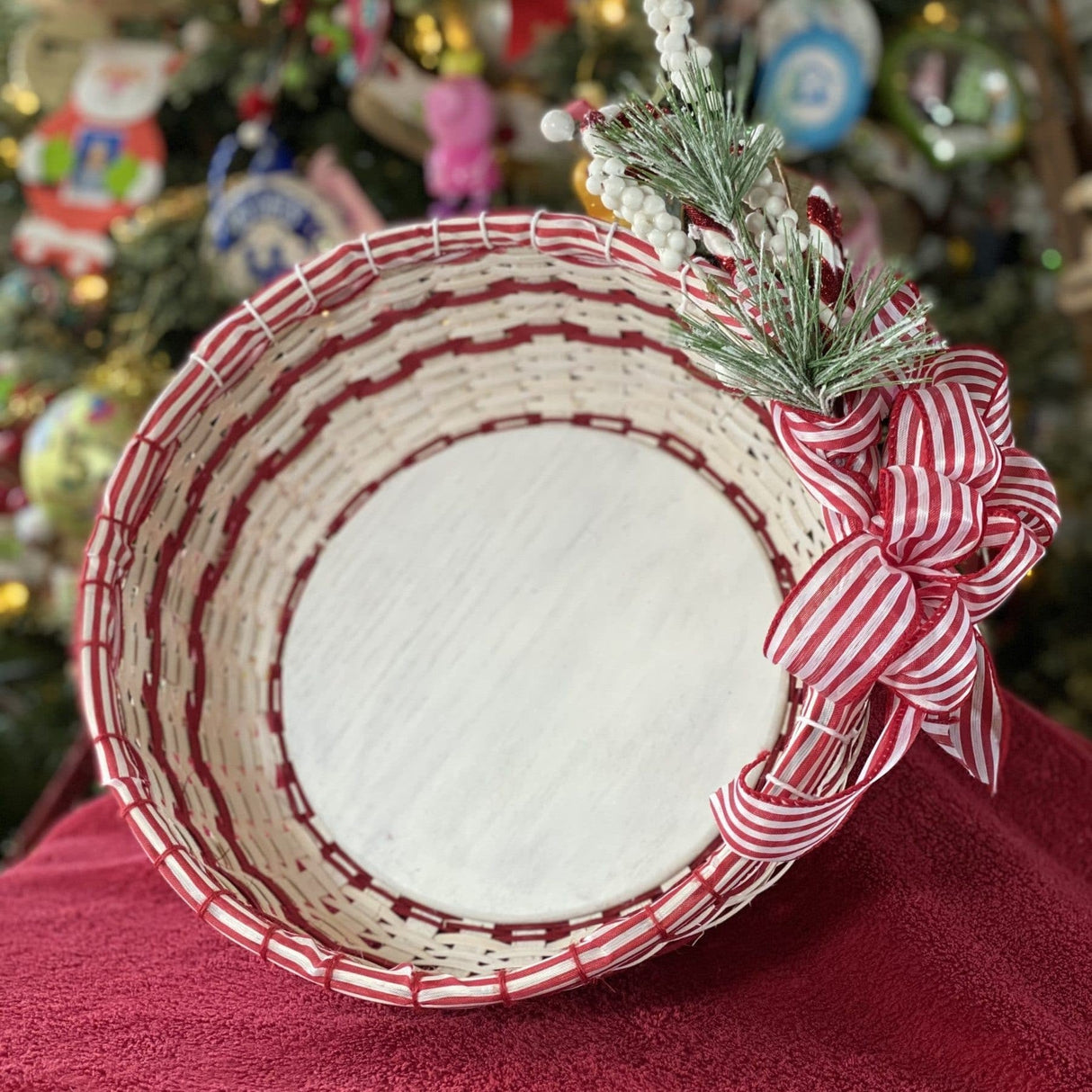 Peppermint Bark Basket Kit