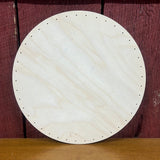 12” Wooden Circle Base