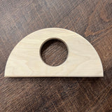 Half Circle Slotted Base with Hole