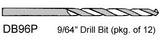 9/64 inch Drill Bits - pkg. of 12 - Supply is limited