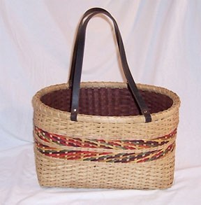 Banded Double Wall Tote Basket Pattern