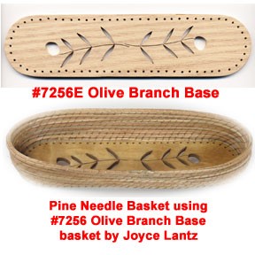 Pine Needle BASE 2 inch x 8 inch Olive Branch Design