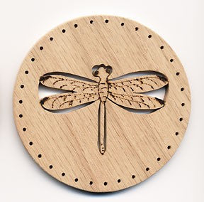 Pine Needle BASE 3.5 inch Dragonfly Design