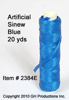 Artificial Sinew Blue - 20 yard spool