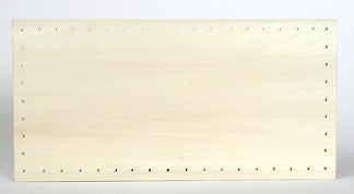 Rectangular Drilled Base 6 inch x 12 inch -  SUPPLY IS LIMITED