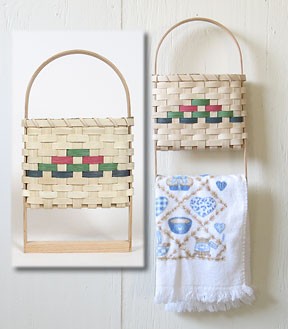 Starting and Weaving a Towel Basket