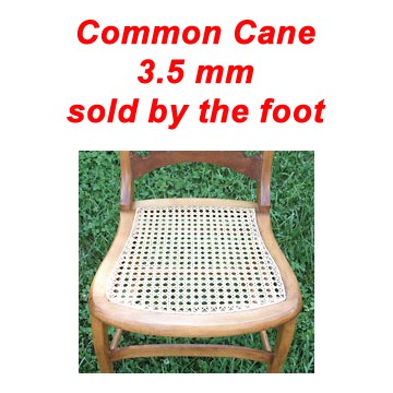 per foot - Common Cane 3.5 mm - sold by the foot