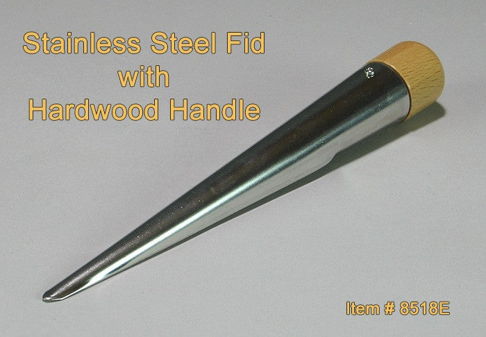 Stainless Steel Fid with Hardwood Handle