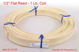 1/2" Flat Reed - 1 lb. coil