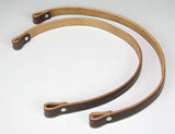 21 inch x 3/4 inch PLAIN Leather Handles - pair