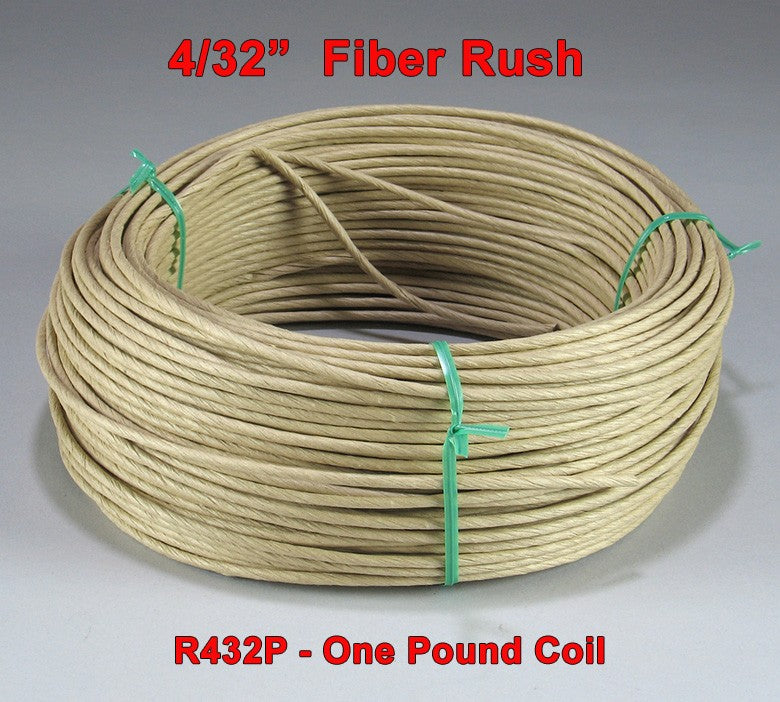 4/32 inch Fiber Rush - SOLD BY THE COIL