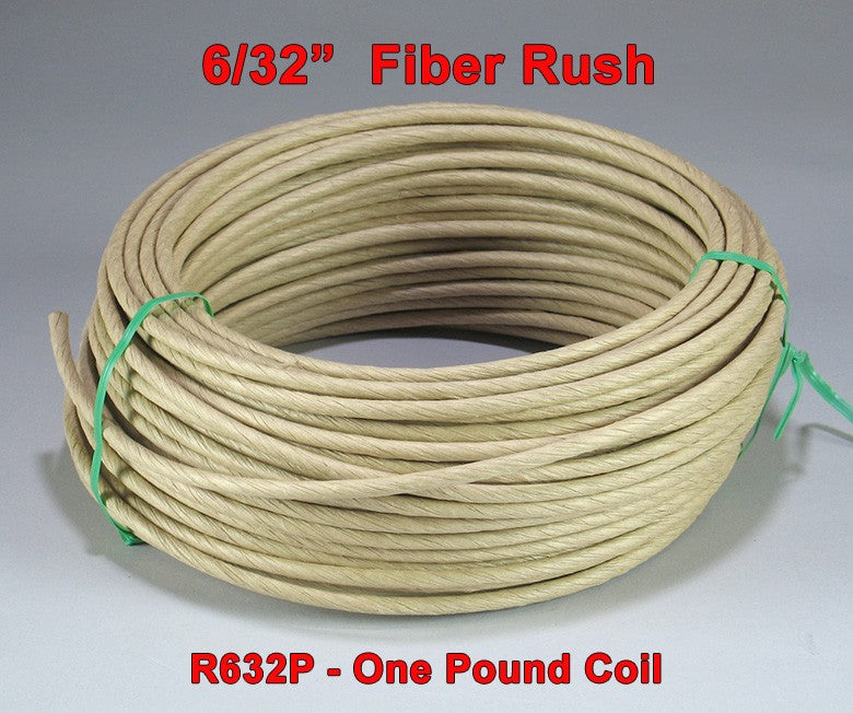 6/32" Fiber Rush - SOLD BY THE COIL