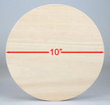 10 inch Oak Plywood round Slotted Base
