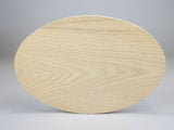 8 x 12 Oval Plywood Slotted Base